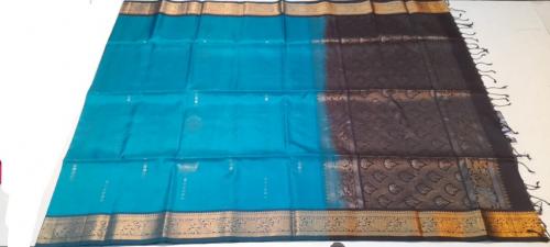 SOFT SILK SAREE WITH BLOUSE